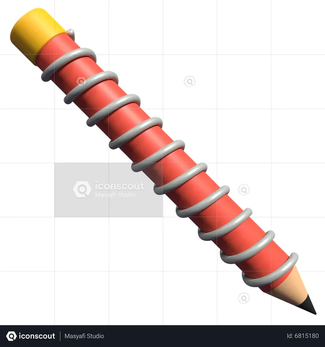 Pencil  3D Icon