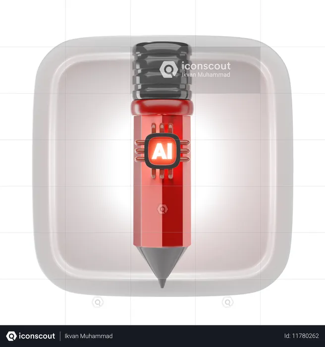 Pencil  3D Icon