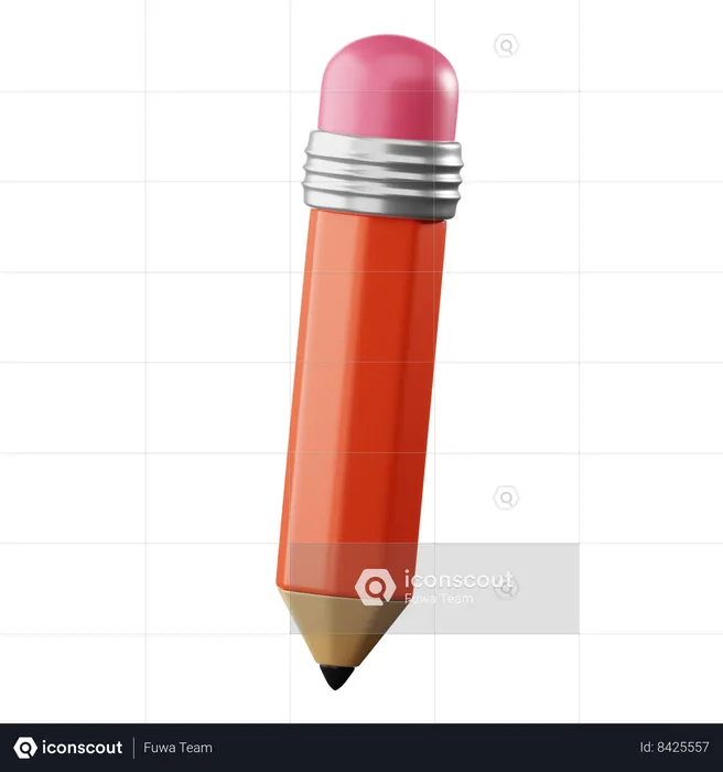 Pencil  3D Icon