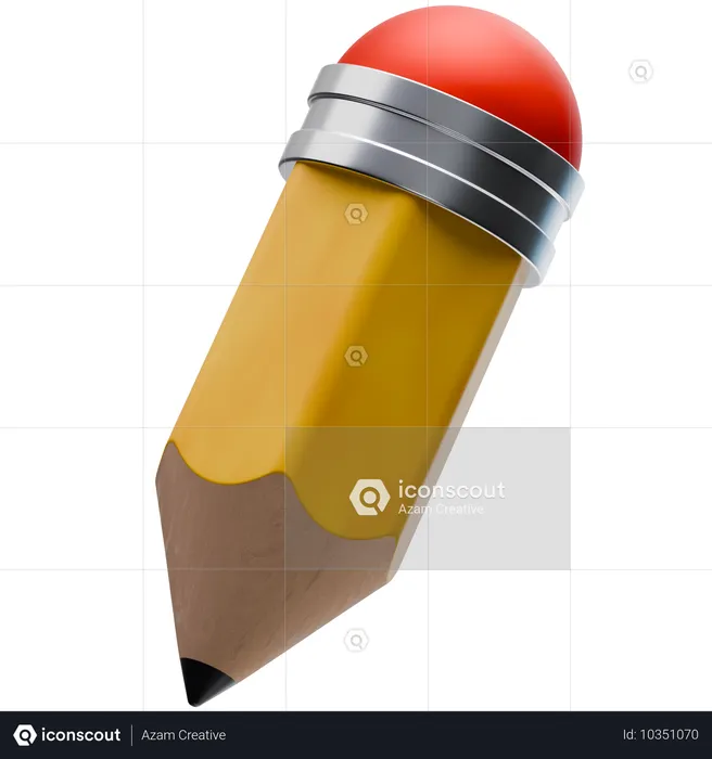 Pencil  3D Icon