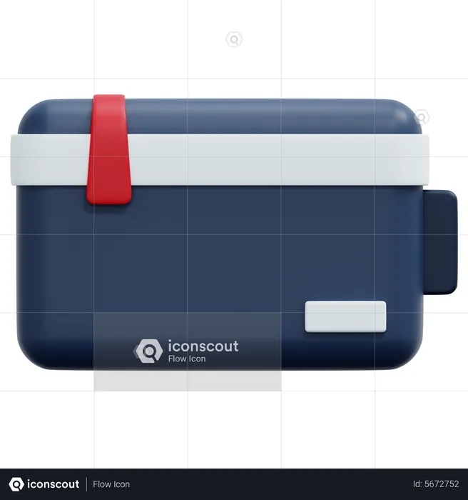 Pencil Case  3D Icon