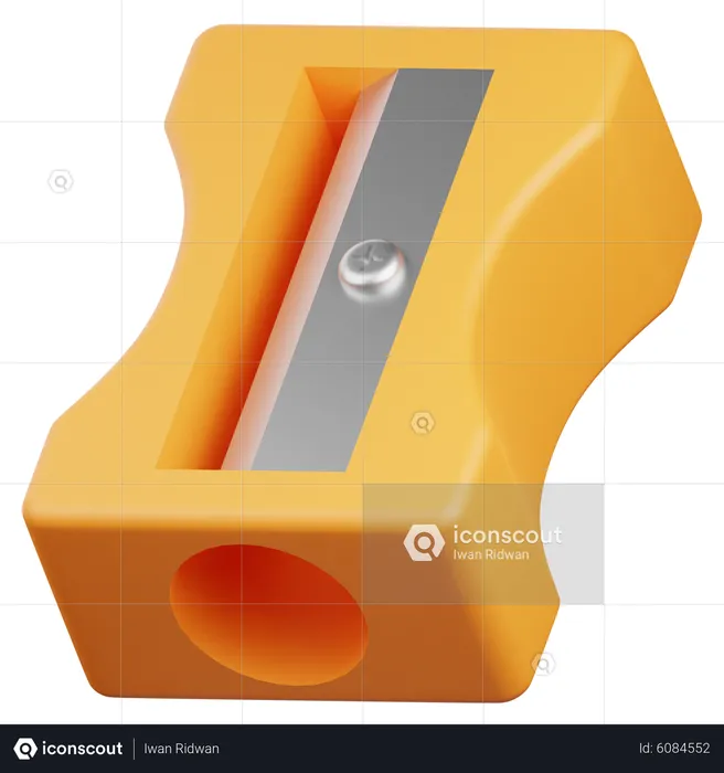 Pencil Sharpener  3D Icon