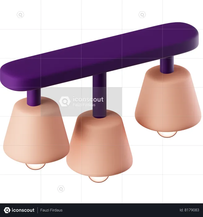 Pendant Light  3D Icon