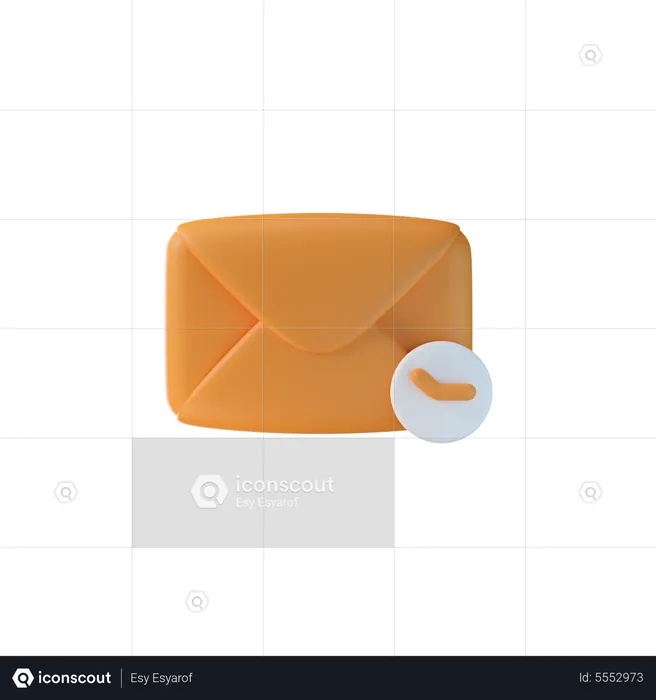 Pending Mail  3D Icon