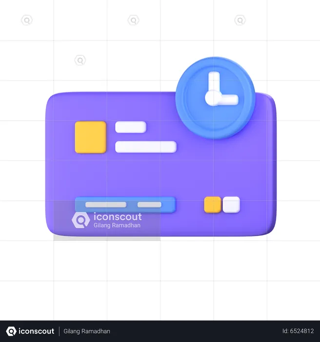 Pending Payment  3D Icon