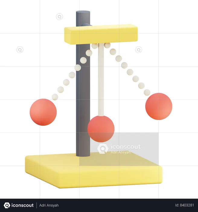 Pendulum  3D Icon