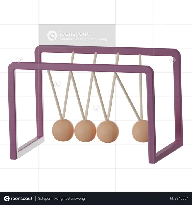 Pendulum Swing  3D Icon