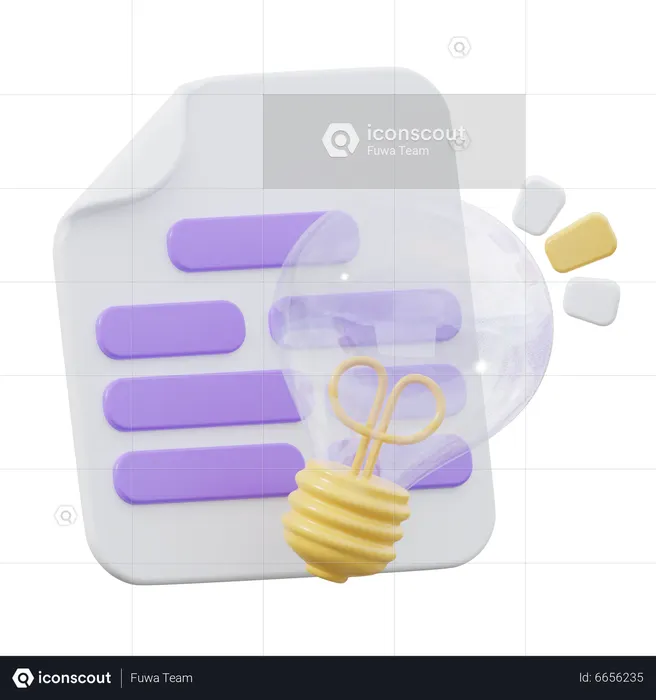 Pensamento  3D Icon