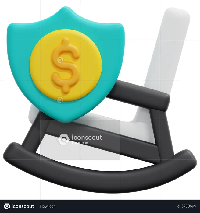Pension  3D Icon