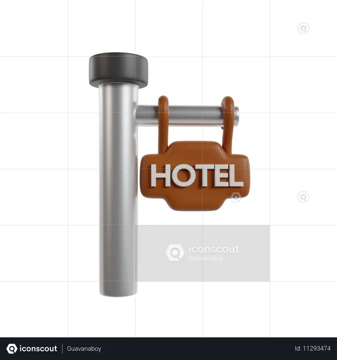 Junta del hotel  3D Icon