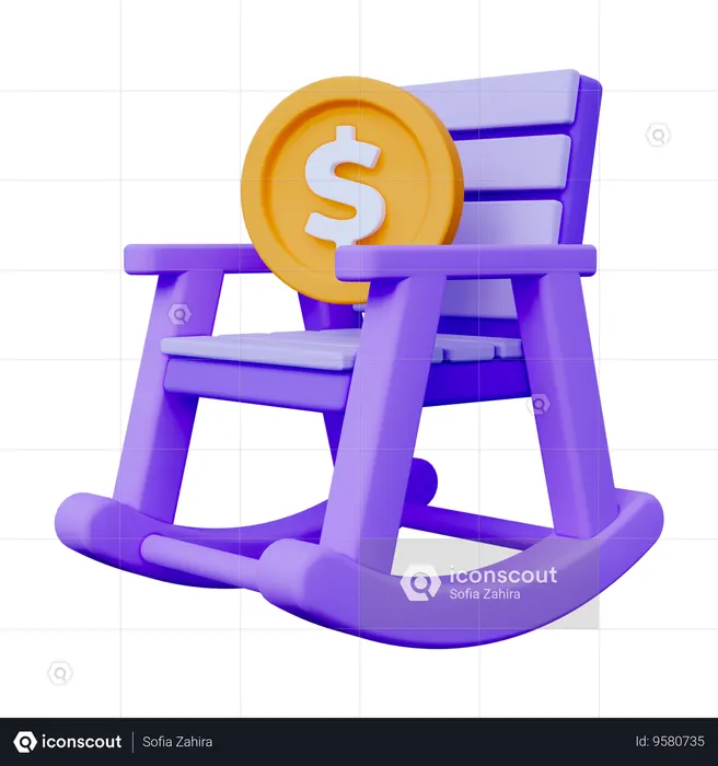 Pension fund  3D Icon