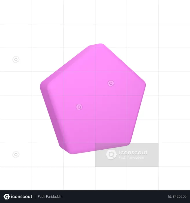 Pentagone  3D Icon