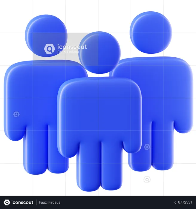 People  3D Icon