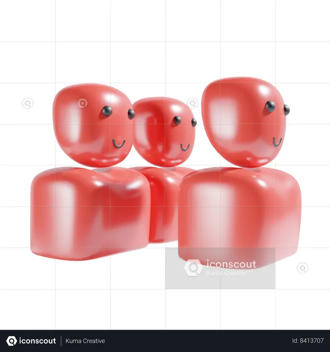 People  3D Icon