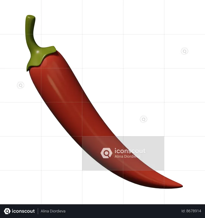 Pepper  3D Icon