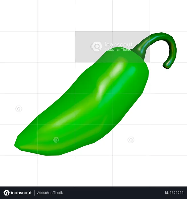 Pepper  3D Icon