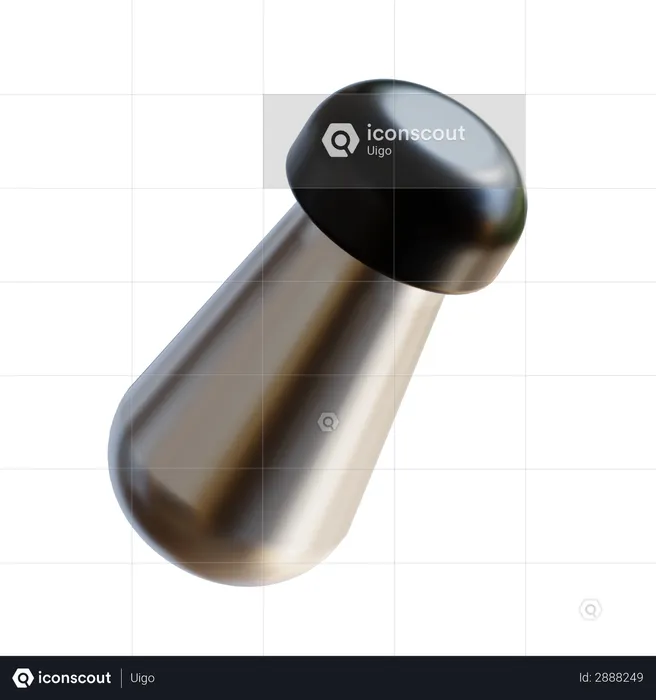 Pepper Container  3D Illustration