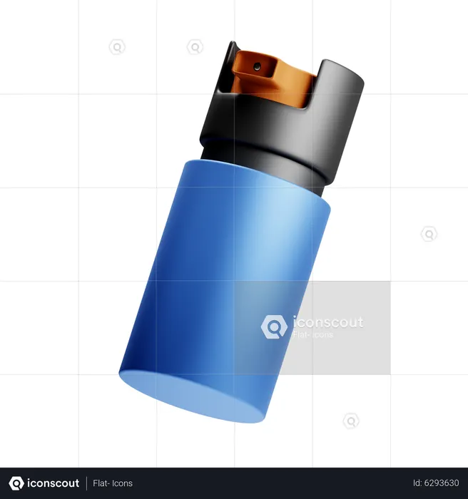 Pepper Spray  3D Icon