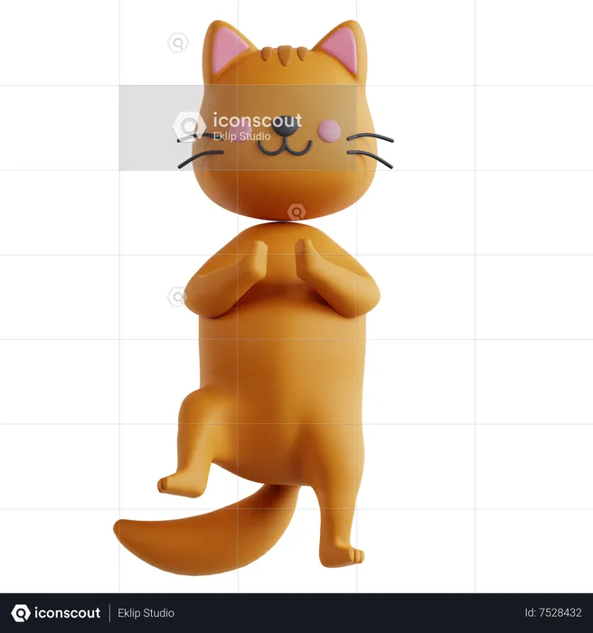 Percha para gatos  3D Icon