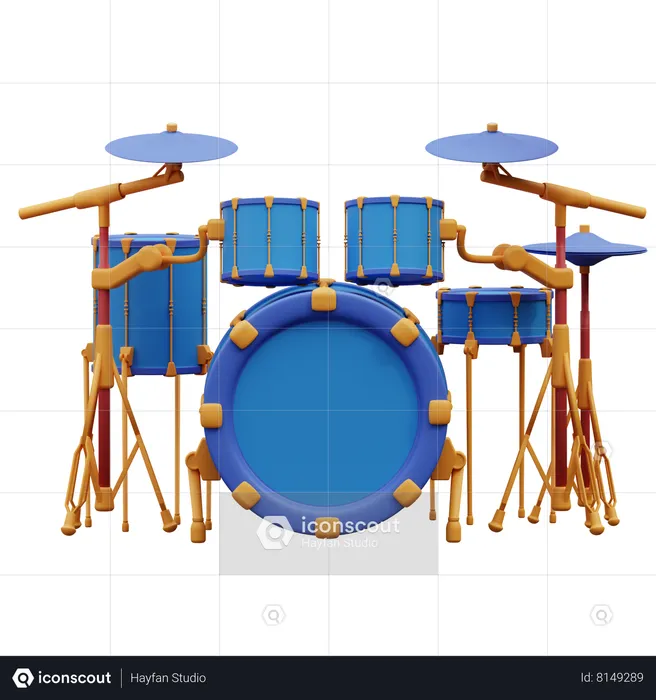 Percussion  3D Icon