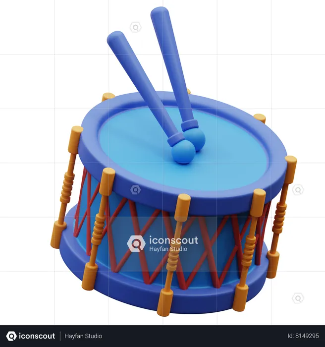 Percussion  3D Icon