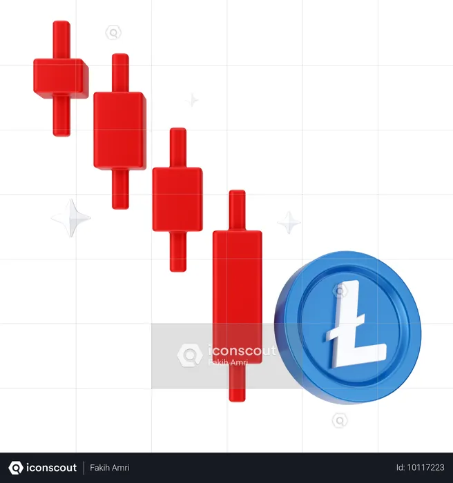 Pérdida criptográfica  3D Icon