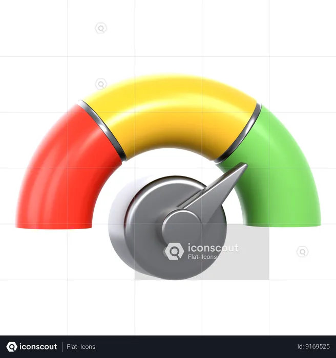 Performance Highperformance Gauge  3D Icon