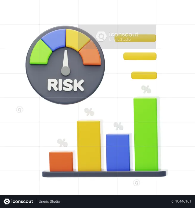 Performance Metrics  3D Icon