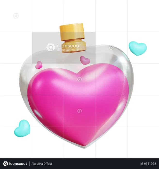 Perfume amor  3D Icon