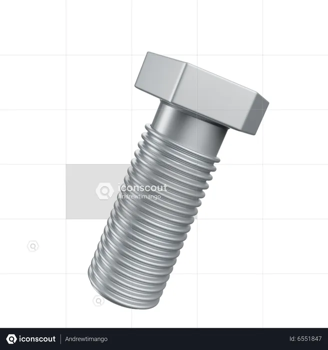 Tornillo  3D Icon