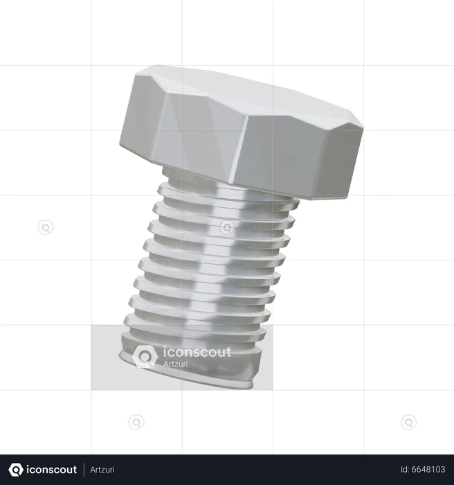 Tornillo  3D Icon