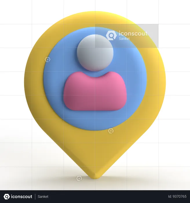 Person Placeholder  3D Icon