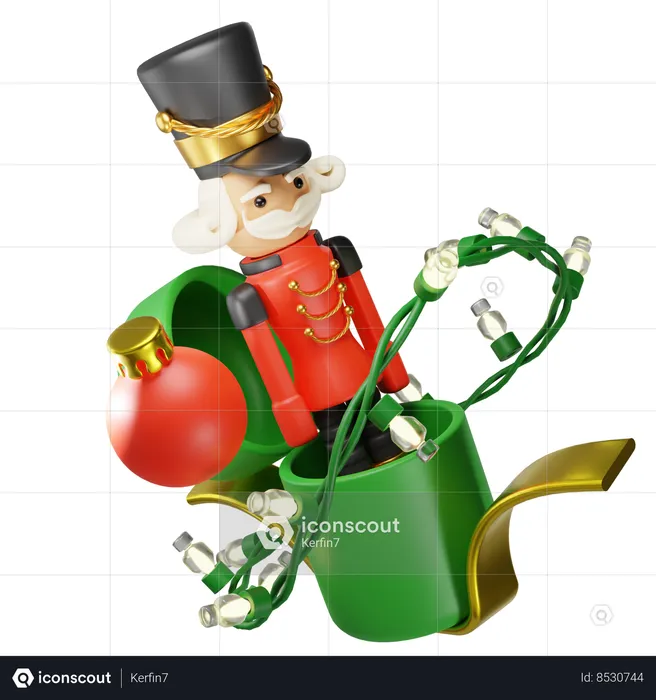 Personagem de Natal  3D Icon