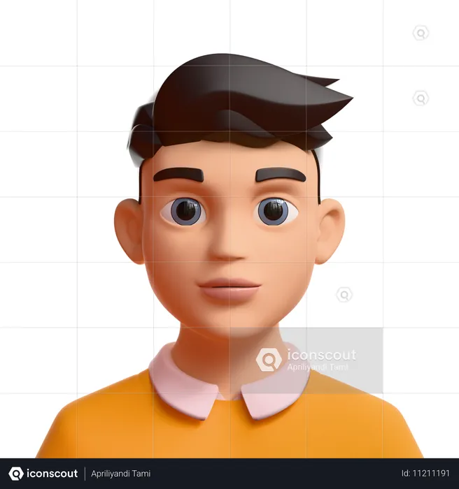 Personagens masculinos  3D Icon