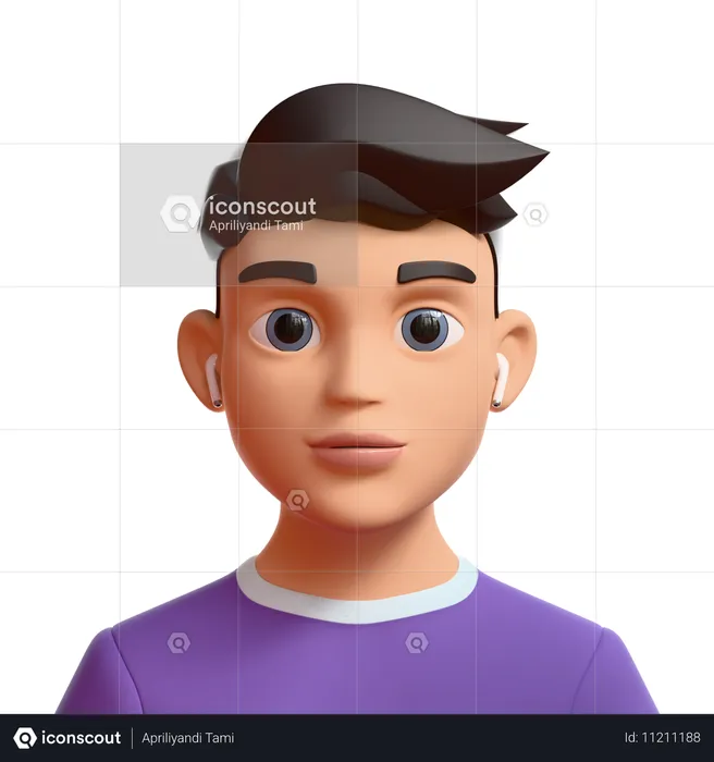 Personajes masculinos  3D Icon