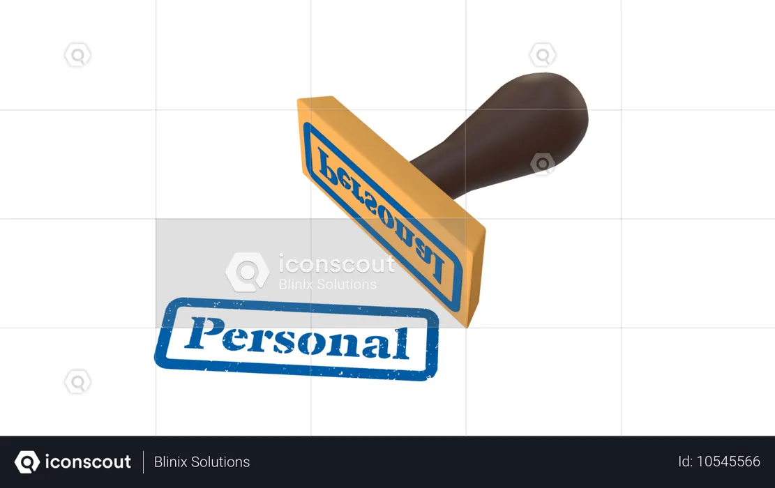 Personal  3D Icon