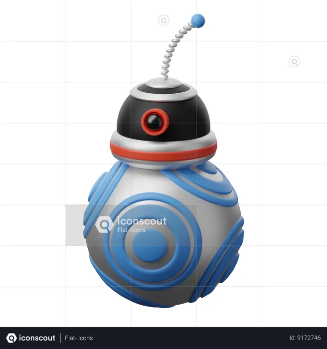 Personal Droid  3D Icon