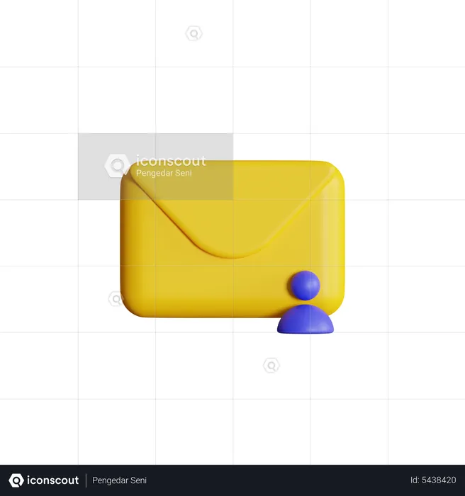 Personal Mail  3D Icon