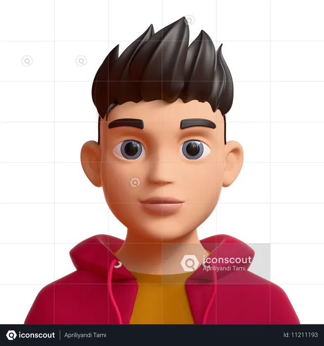 Personnages masculins  3D Icon