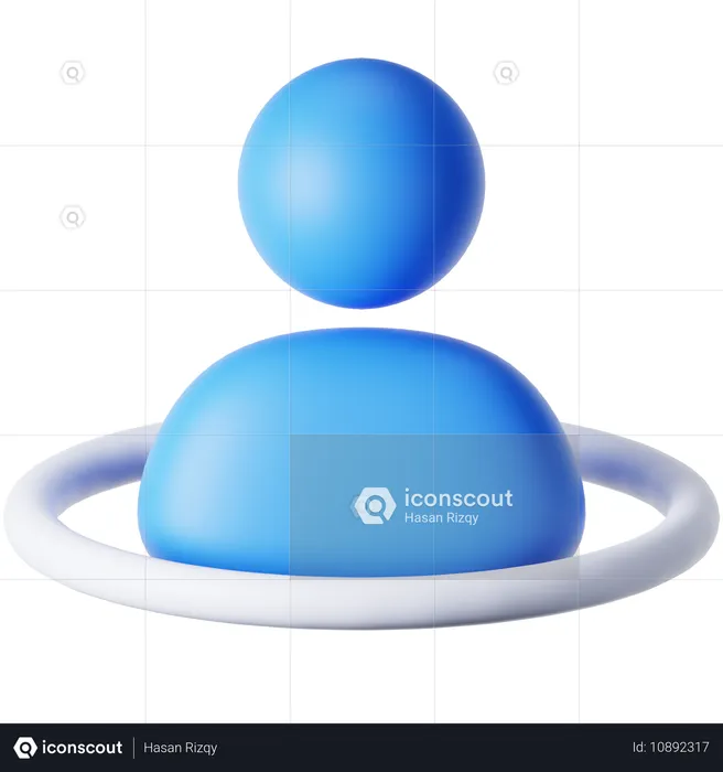 Personnes à proximité  3D Icon