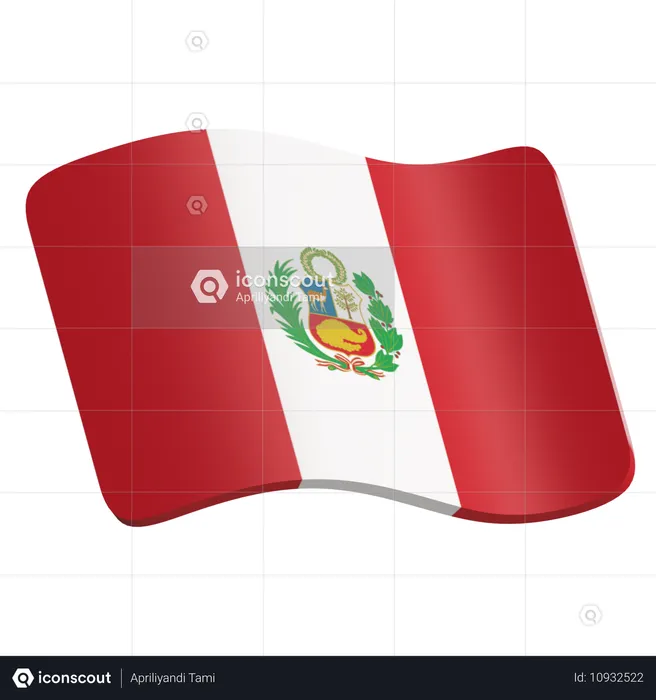 Peru  3D Icon