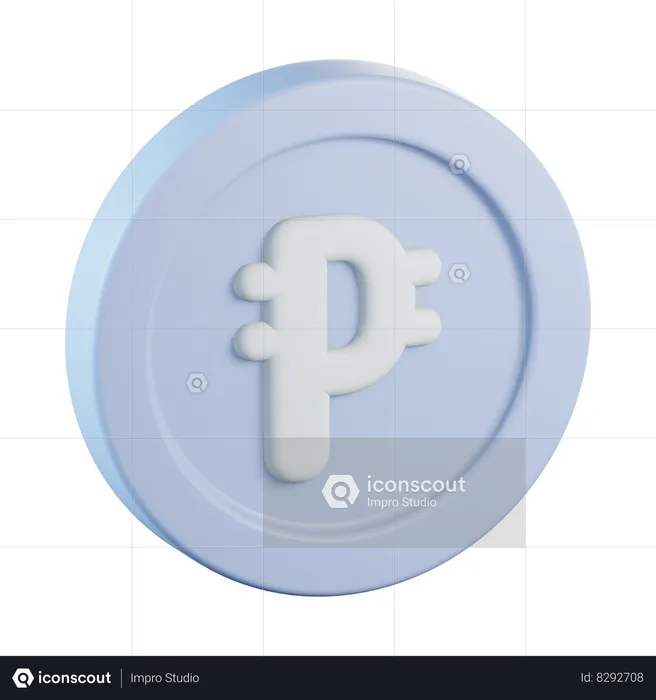 Peso  3D Icon