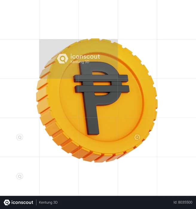 Peso  3D Icon