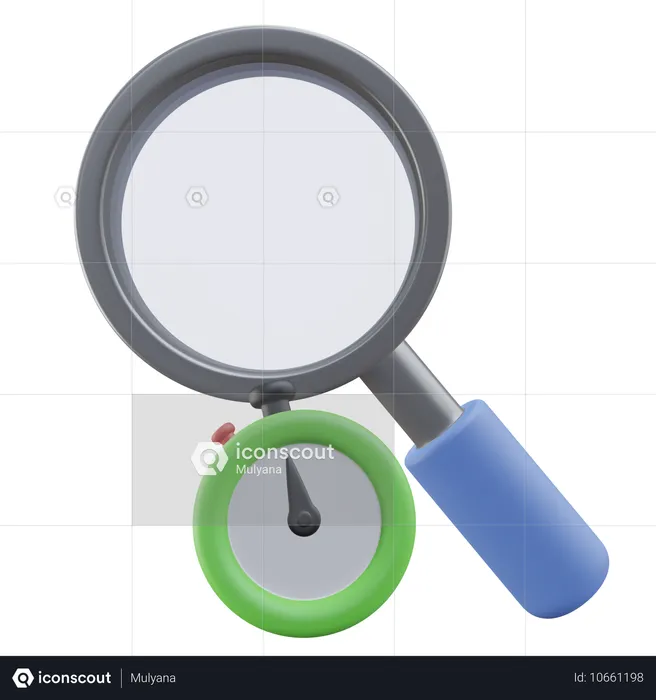 Cronômetro de busca  3D Icon