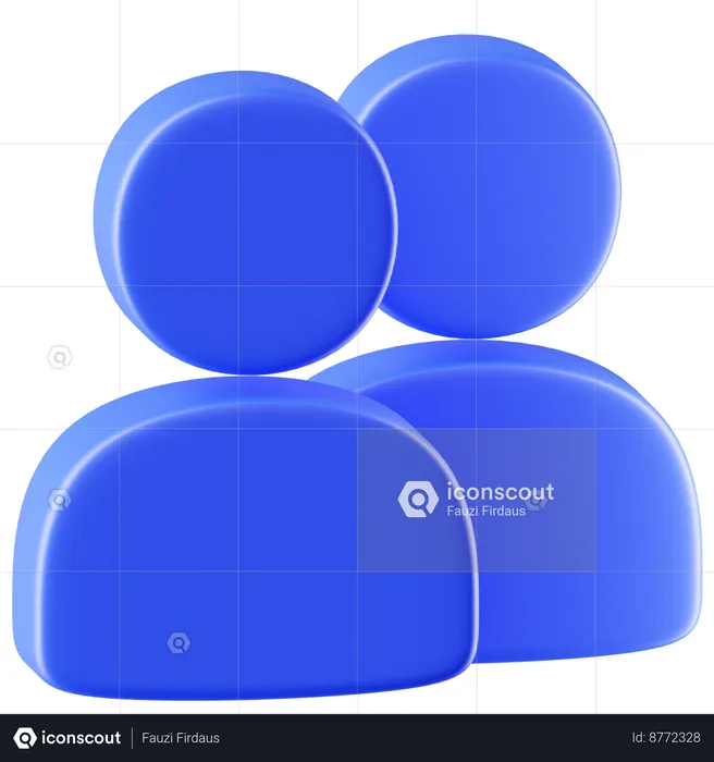 Pessoas  3D Icon