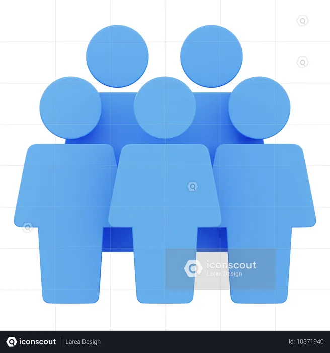 Pessoas  3D Icon