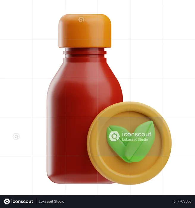 Pesticida  3D Icon