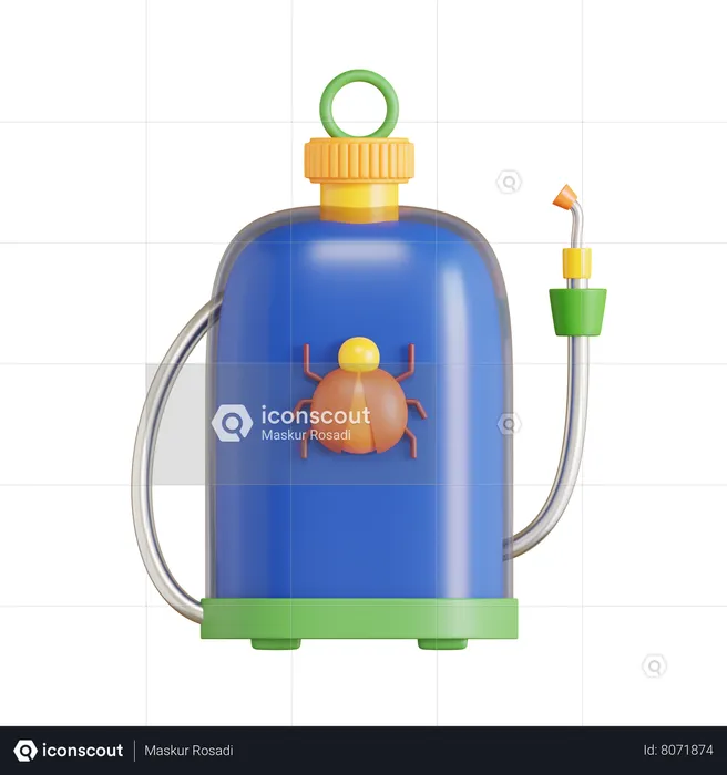 Pesticide Spray  3D Icon