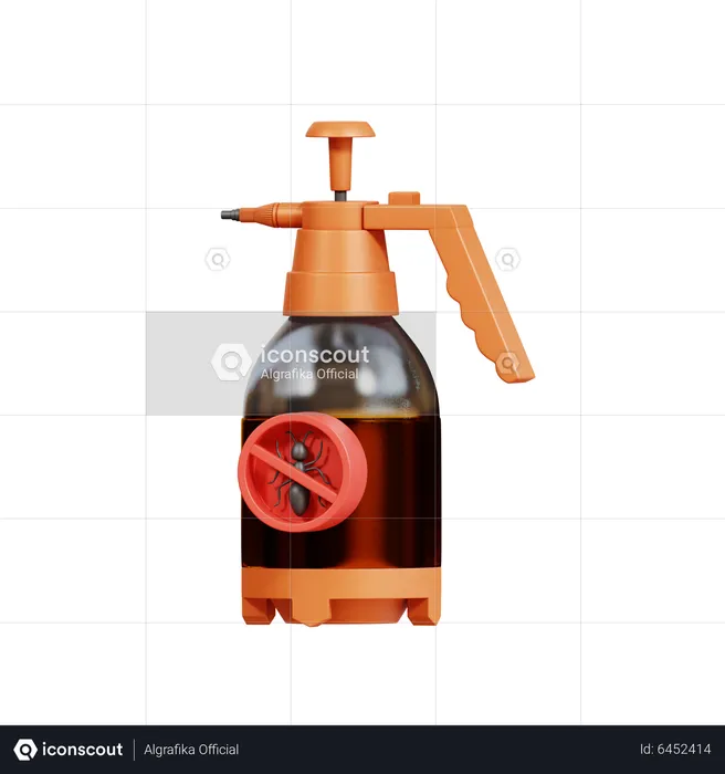 Pesticide Spray  3D Icon