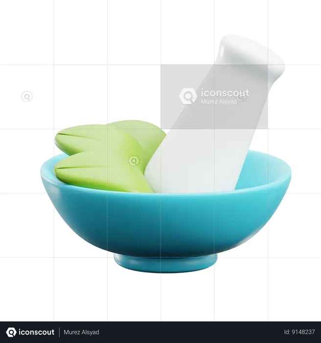 Pestle  3D Icon